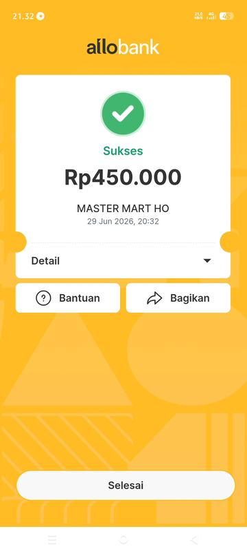 Bukti Pembayaran