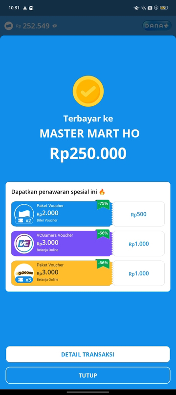 Bukti Pembayaran